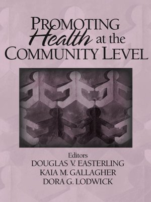 cover image of Promoting Health at the Community Level